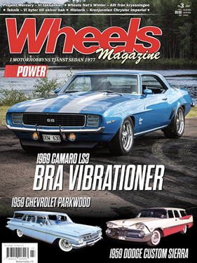 Wheels Magazine omslag