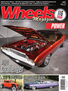 Wheels Magazine omslag