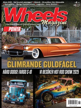 Wheels Magazine omslag