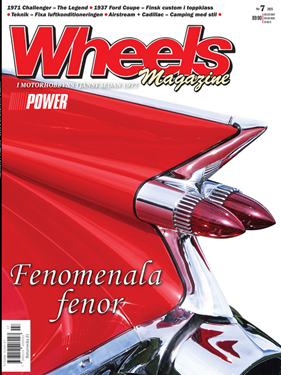 Wheels Magazine omslag