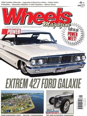 Wheels Magazine omslag